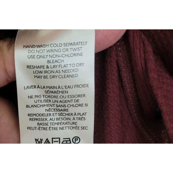 Free People We The Free Rio Vino Mixed Media Thermal Waffle Knit Top NWT Size S - Picture 4 of 9